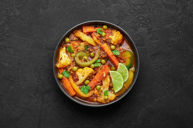 Veg Kadhai.