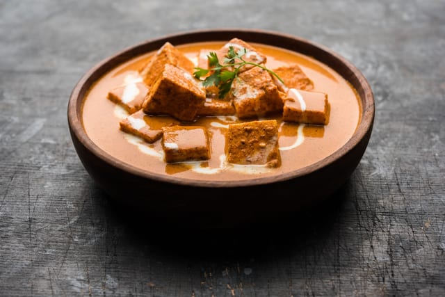 Paneer Butter Masala.