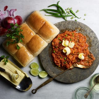 Cheese Pav Bhaji