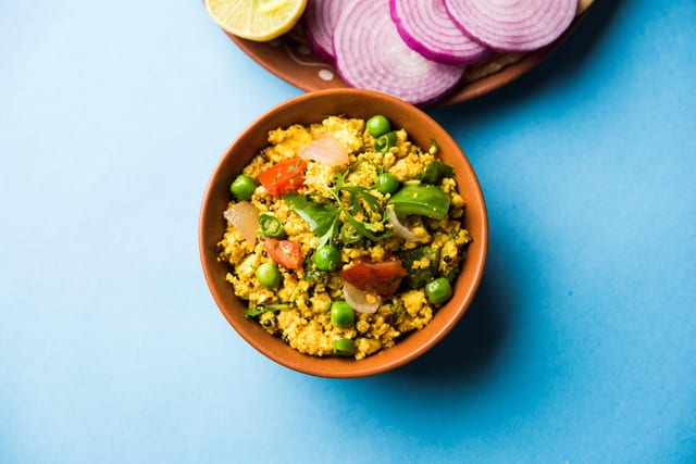 Paneer Bhurjee.
