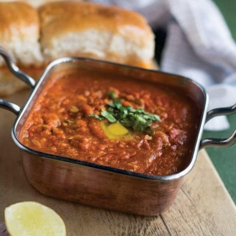 Savor our authentic pav