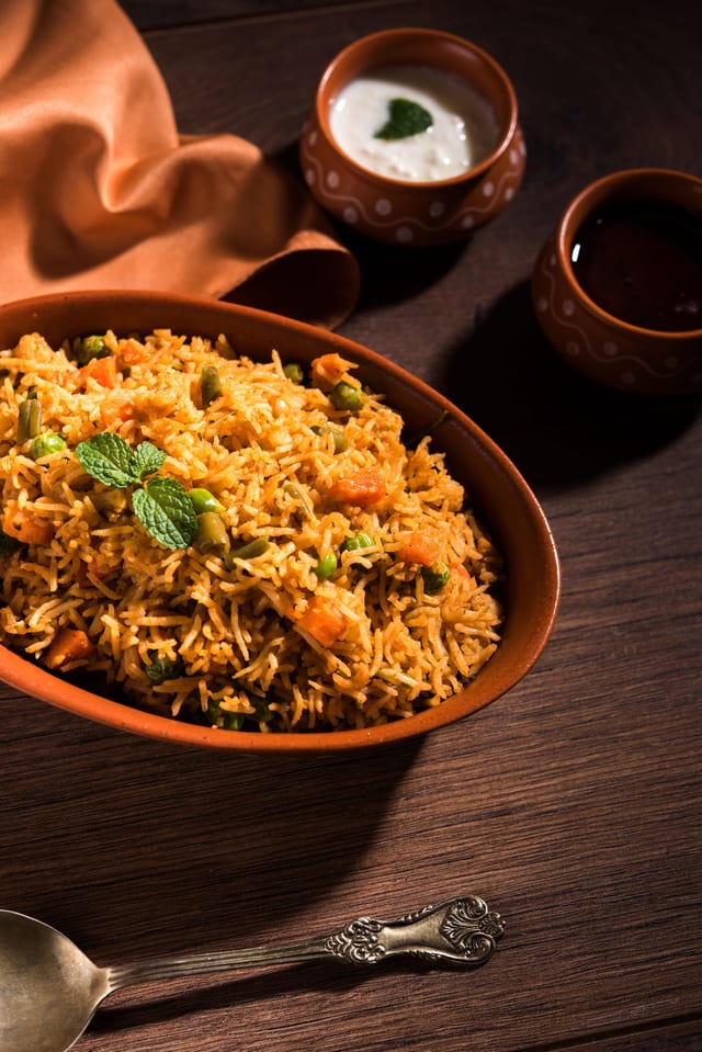 Veg Pulao.