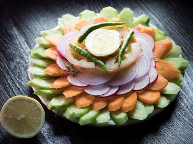 Fresh Green Salad.
