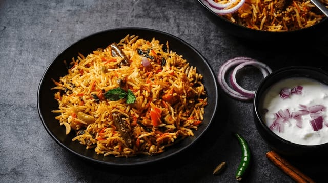KP Special Biryani.