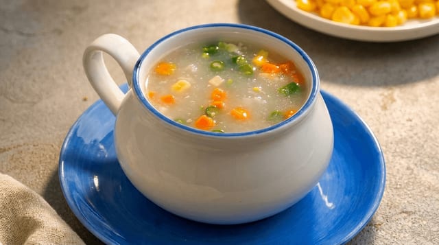 Sweet Corn Soup.